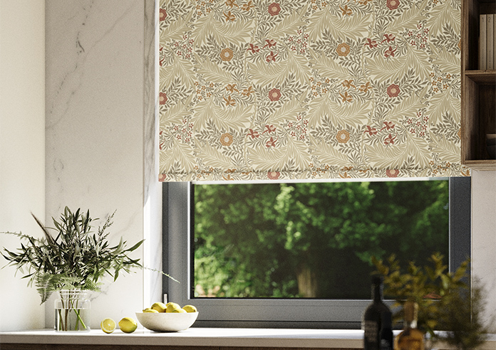 William Morris At Home Larkspur, Acorn - Roller Blind - Image 5